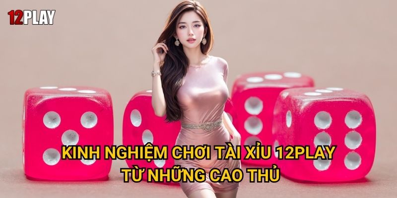 Tại sao tài xỉu luôn là lựa chọn hàng đầu của bet thủ Việt tại 12play? 3 Kinh nghiệm chơi tài xỉu 12play từ những cao thủ